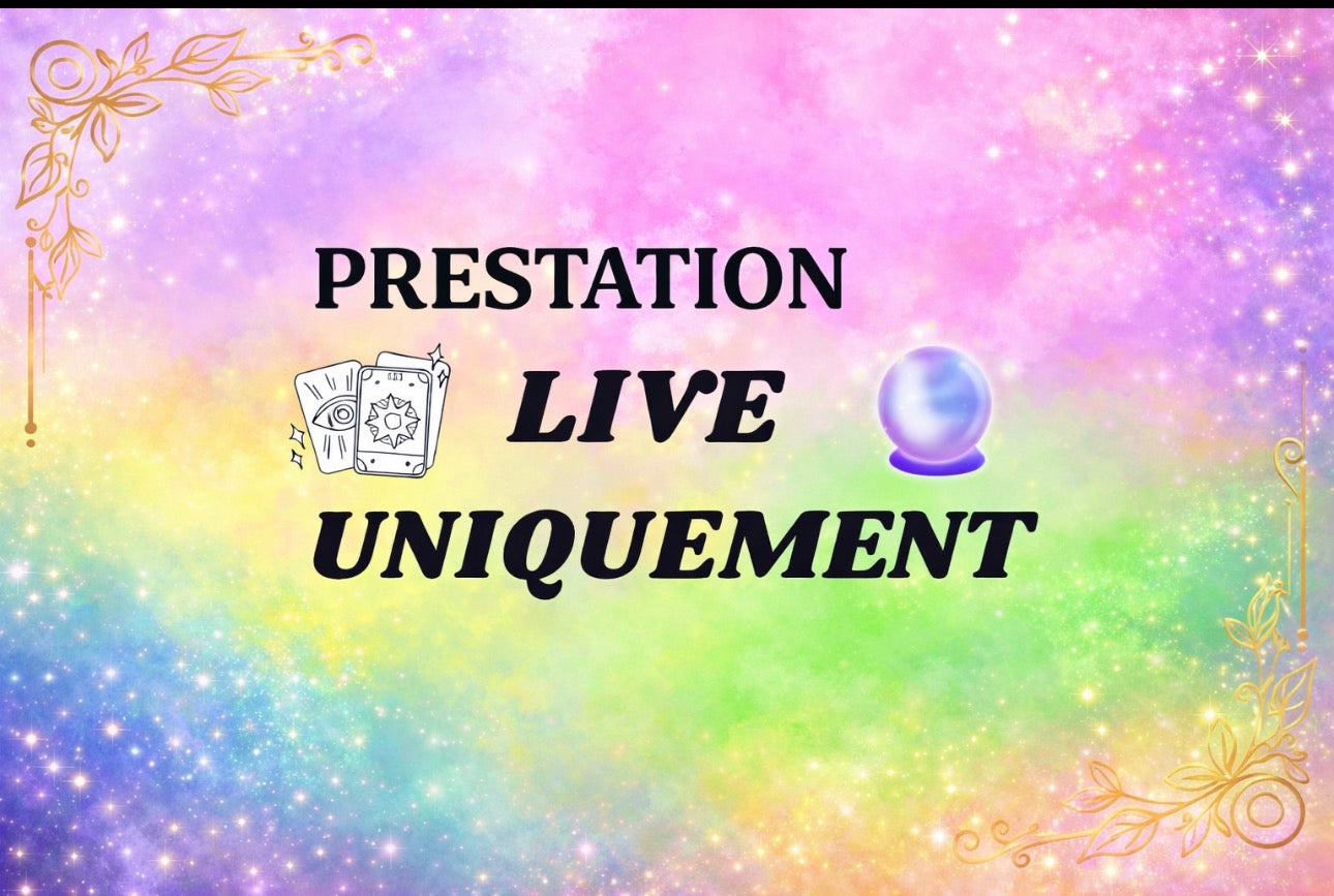⚠️ SPÉCIAL LIVE UNIQUEMENT
💳 PAIEMENT CARTE BANCAIRE UNIQUEMENT
🚫 Ne pas acheter en dehors des lives