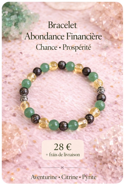 Bracelet Abondance, Chance et Prospérité